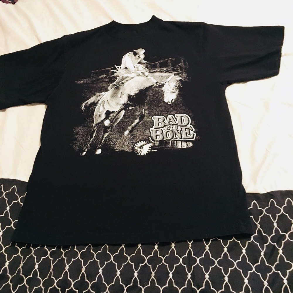 “Bad to the Bone” Prescott Rodeo days t-shirt (s)